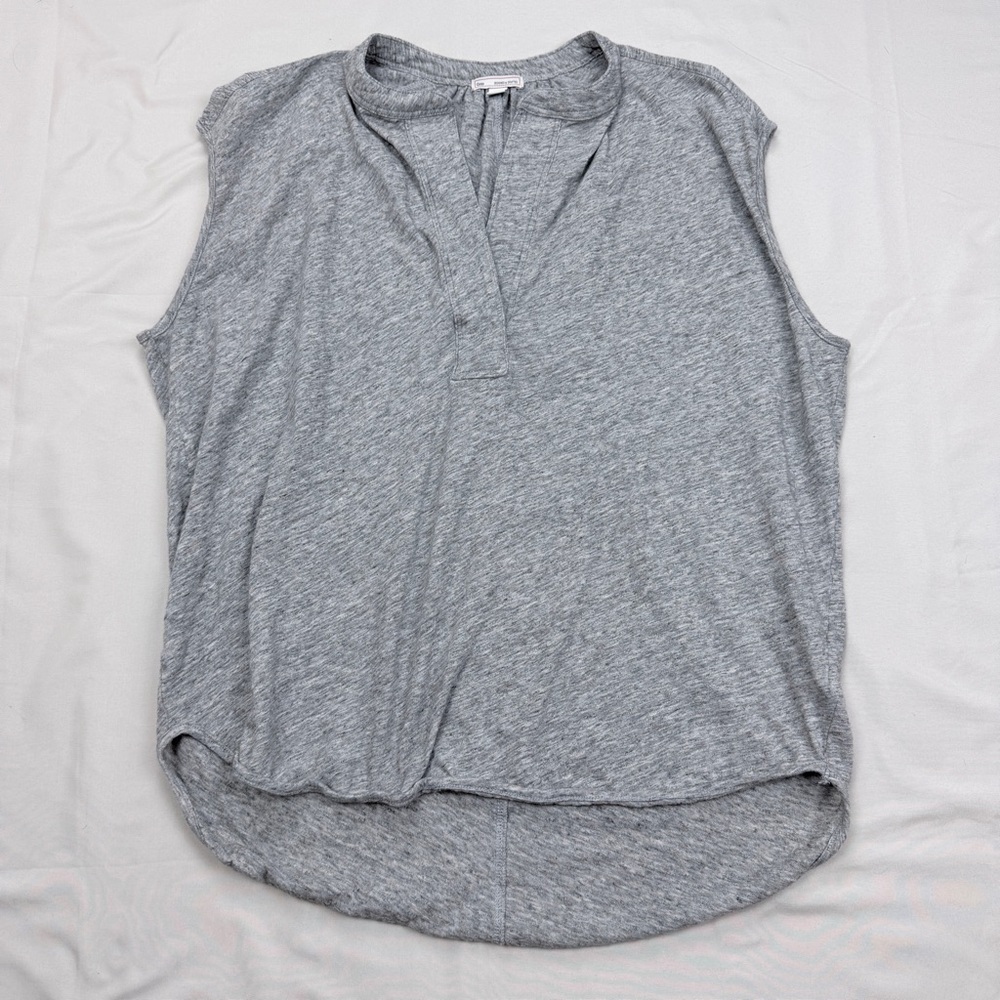 GAP Heather Gray Sleeveless Top